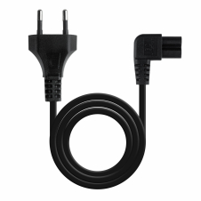 TooQ Cable de alimentacion CEE7/16 macho a C7 acoplador hembra 1.8m negro