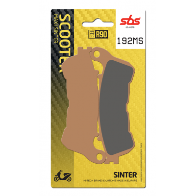 MS Scooter Maxi Sintered Brake Pads SBS 192MS
