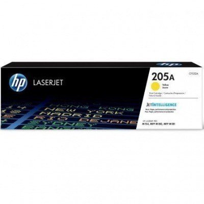 HP CF532A Amarillo Cartucho de Toner Original - 205A