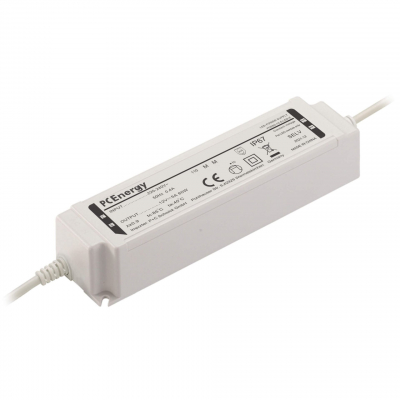 Fuente Alimentacion LEDs 12Vdc 60W 5A IP67 PCEnergy
