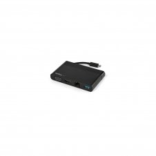 StarTech.com Adaptador Multipuertos USB-C 4K con HDMI y VGA - Mac Win Chrome - 1x USB-A - GbE - Portátil - Docking Station USB Tipo C