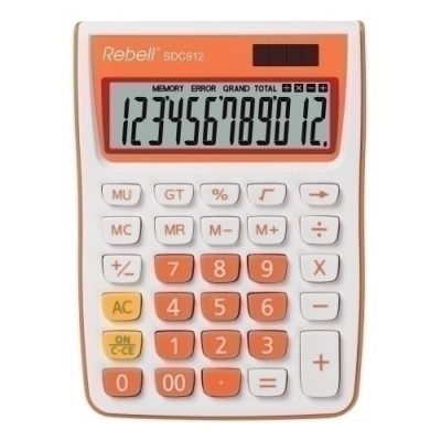 CALCULADORA MESA REBELL 12 DIG. 912 NJ