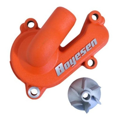 BOYESEN Water pump cover with impeller - KTM WPK-44AO