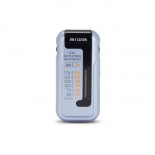 Aiwa R-22SL radio Portátil Analógica Plata