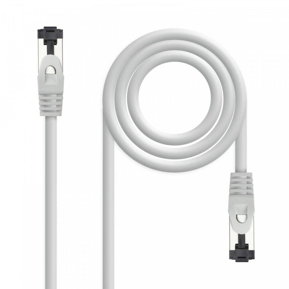 Nanocable CABLE RED CAT.8.1 2GHZ LSZH SSTP AWG26, GRIS, 10 M