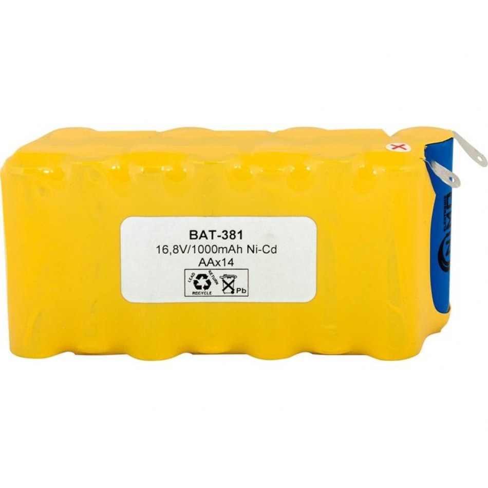 Bateria 16,8Vdc NiCd 1900mA (montaje 14 SC1900)