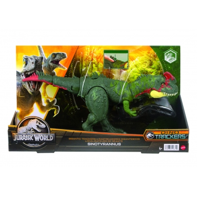 Figura mattel jurassic world gigantic trackers sinotyrannus