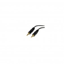 StarTech.com cable de audio Jack 3.5mm Macho a Macho 1.8m Negro
