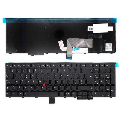 Teclado compatible para portátil LENOVO Thinkpad T540 / W540 / L540 / E540 / E550 / E555 / E531 / 6 tornillos