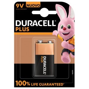 Pila Duracell ALCALINA PLUS 9V 6LR61 K1 1 BLISTER