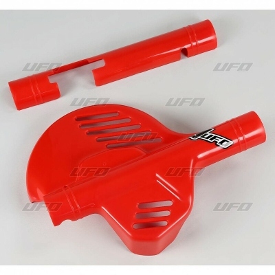 Protector de disco UFO rojo Honda CRF250R/CRF450R HO02605#061