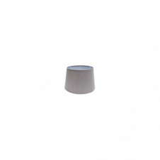 Pantalla Agueda Pinza Gris 10dx8dx8h Conica Abierta