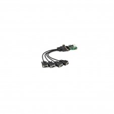 StarTech.com Tarjeta Adaptadora PCI Express Serie de 4 Puertos RS232 - UART 16950 - Perfil Bajo