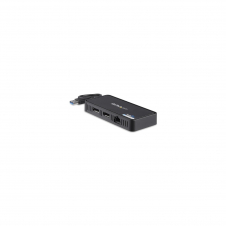 StarTech.com Mini Dock USB 3.1 a DisplayPort Doble con LAN GbE - 4K Doble de 60Hz negro
