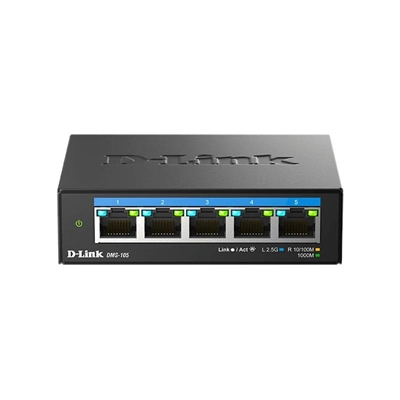 Switch D-Link DMS-105 5x2.5MGb
