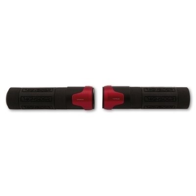 HIGHSIDER Akron handlebar grip rubber, 7/8 inch (22.2 mm), 132 mm, red 315-0572