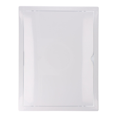 Tapa de registro rectangular empotrable abs 30x40cm blanca