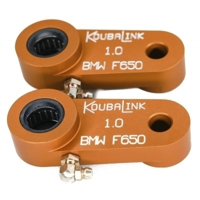 Kit de bajada KOUBALINK (25.4 mm) naranja - BMW F650 Funduro F650-1