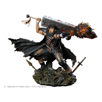 Figura max factory berserk 1 - 7 scale guts black swordsman ver. 26.5cm