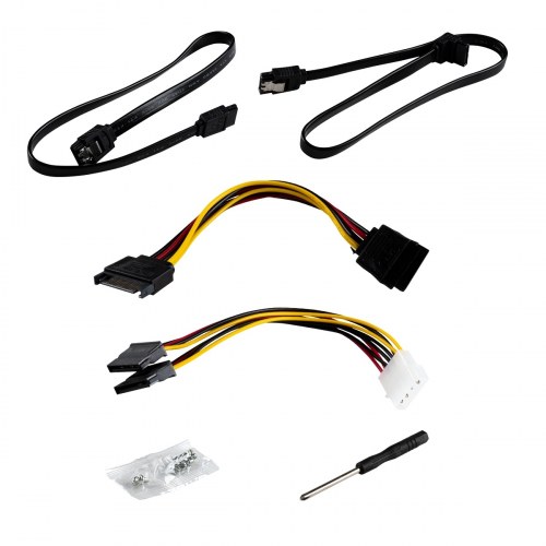 UNYKAch Kit Adaptador SDD DUAL a 3.5 con Cable y Accesorios