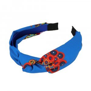 DIADEMA forrada de tela con nudo 1 u