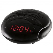 Nevir NVR-335DD radio Reloj Digital Negro