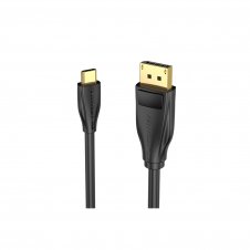 Vention Cable Conversor CGYBH/ USB Tipo-C Macho - Displayport Macho/ 1m/ Negro