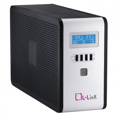 LL-7716 sistema de alimentación ininterrumpida (UPS) Línea interactiva 1,6 kVA 900 W 2 salidas AC