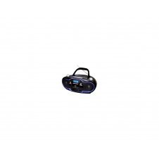 Trevi 057404 sistema estéreo portátil Digital 20 W AM, FM Negro, Azul Reproducción MP3