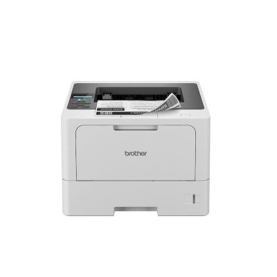 Impresora Láser Monocromo Brother HL-L5210DW WiFi/ Dúplex/ Blanca