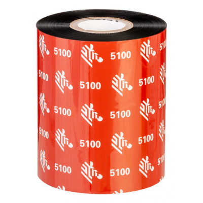 5100 Premium Resin cinta térmica 450 m Negro
