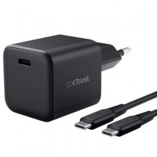 Cargador de Pared GaN Trust Gaming GXT 1258 Switch 2/ 1xUSB Tipo-C/ Incluye Cable USB Tipo-C/ 65W
