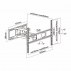 Aisens - Soporte Eco Giratorio, Inclinable Y Nivelable Para Monitor/Tv 37-70 Pulgadas