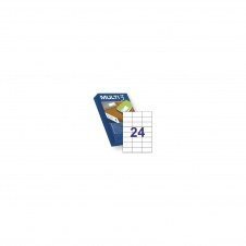 ETIQUETAS ADHESIVAS APLI MULTI3 CANTOS RECTOS 500 HOJAS 10518