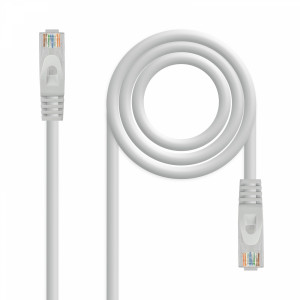 Nanocable - CABLE RED LATIGUILLO LSZH CAT.6A UTP AWG24, 25 CM
