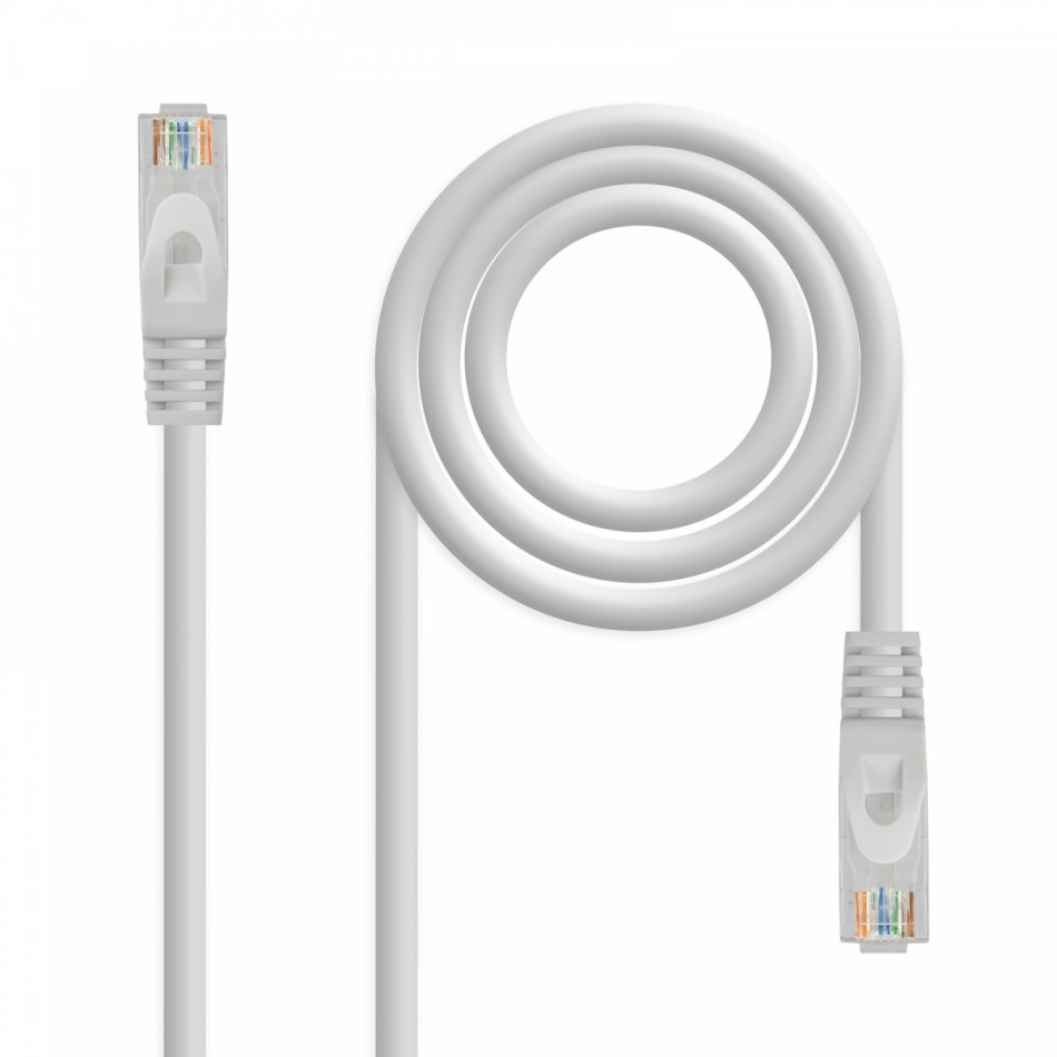 Nanocable - CABLE RED LATIGUILLO LSZH CAT.6A UTP AWG24, 1.5 M