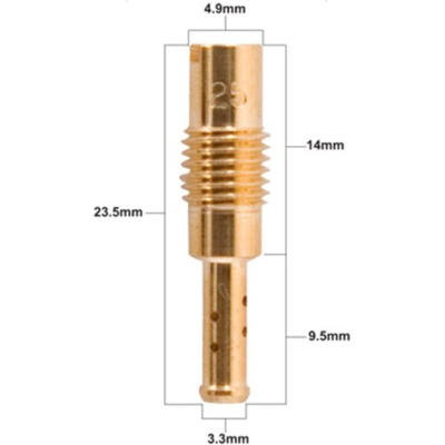 Chiclé de baja Prox 50 para Keihin N424-26 SERIES 46.F050