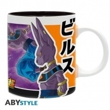 Taza abystyle dragon ball super - beerus vs goku