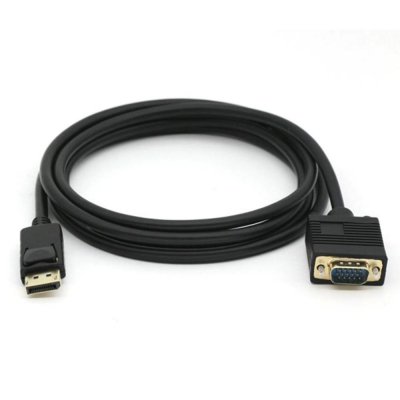 Cable displayport a vga equip macho - macho 2m