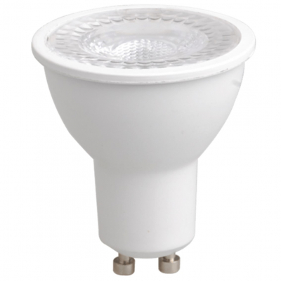 Bombilla led regulable silver electronics dicroica 8w=50w - gu10 - 5000k - 38º - 600 lm - luz blanca - a+ - acabado gris