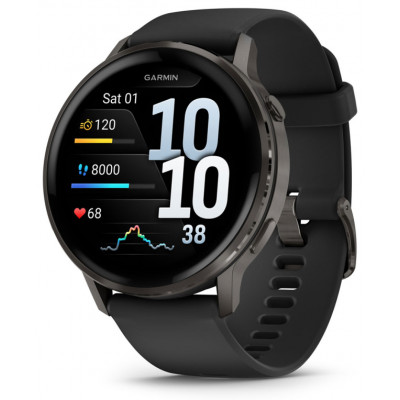 SMARTWATCH GARMIN VENU 4 45 MM BISEL NEGRO