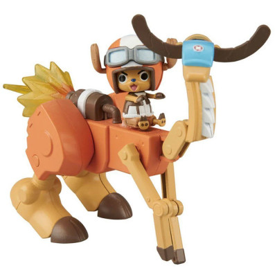 Figura Chopper Robo Super 5 - Walk Hopper (Re-Run) | Kit para montar | Diseño articulado | Licencia oficial One Piece