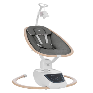 Columpio eléctrico Kikkaboo BeeMoove Gris