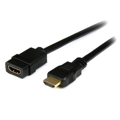 Cable de 2m Extensor HDMI - Cable HDMI Macho a Hembra - Cable Alargador HDMI 4K - Cable HDMI con Ethernet UHD 4K 30Hz Macho a Hembra - Cable HDMI 1.4 de Alta Velocidad