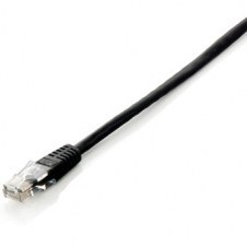 Cable red equip latiguillo rj45 u - utp cat6 10m negro