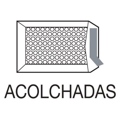 PAQUETE 10 UDS. BOLSA AIR BAG ACOLCHADA ENVIOS ESPECIALES AK-16 KRAFT AUTOADHESIVO MEDIDA INTERIOR 220X340, 41 GRS. SAM 146050