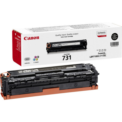 Toner canon 731 negro 6272b002 lbp