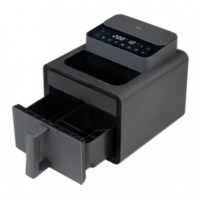 JEFR1270 freidora Sencillo 7 L Independiente 1600 W Freidora de aire caliente Negro