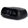 RADIO DESPERTADOR AIWA CR-09J AM/FM DOBLE ALARMA BATERIA DE RESPALDO NEGRO