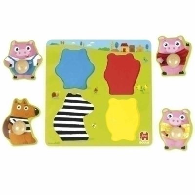 PUZZLE GOULA PIGS (1-2 AÑOS)